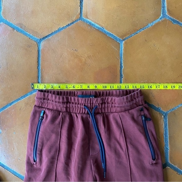 Scotch and Soda 22 Tapered Zip Pocket Sweatpants Athleisure Drawstring Small S - Picture 6 of 7